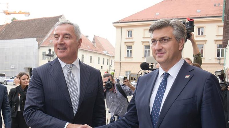 Hrvatska podupire suverenost i neovisnost Crne Gore te nastavak njezinog europskog puta